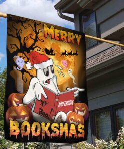 halloween flag merry booksmas flag ntt17f 8177