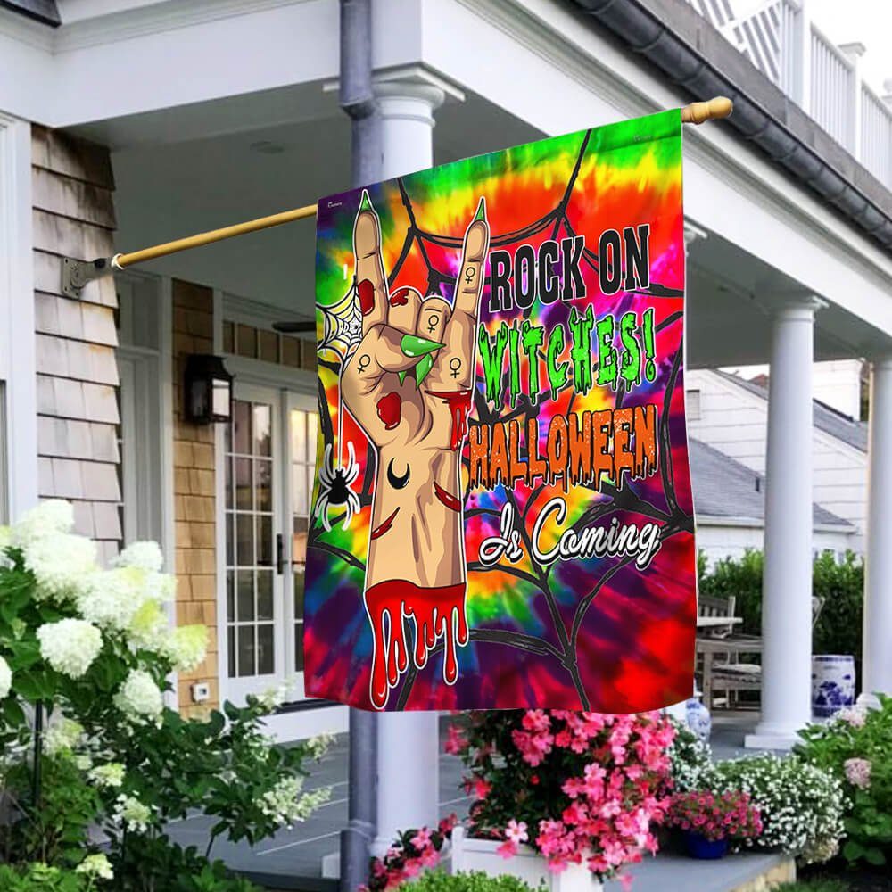 Halloween Flag - Rock on Witches Flag NTT41F
