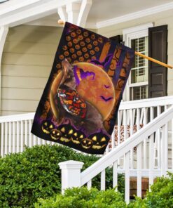 halloween flag beware of the dachshund ddh2749fv4 1767