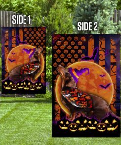 halloween flag beware of the dachshund ddh2749fv4 2193