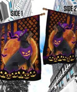 halloween flag beware of the rottweiler ddh2749fv1 7057