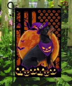halloween flag beware of the rottweiler ddh2749fv1 7915