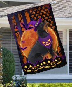 halloween flag beware of the rottweiler ddh2749fv1 8258