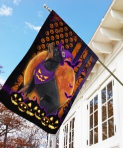 halloween flag beware of the rottweiler ddh2749fv1 8739