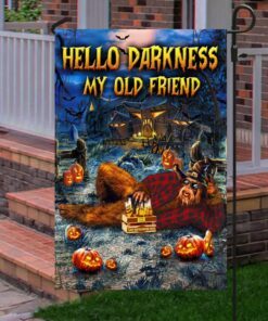 halloween flag bigfoot enjoy ntb183f 4328