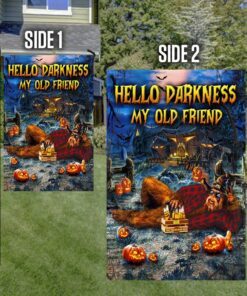 halloween flag bigfoot enjoy ntb183f 4414