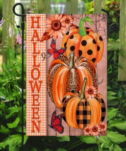 halloween flag happy fall pumpkin flag trn1223f 4508