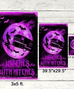 halloween flag witches with hitches tqn488f 3163
