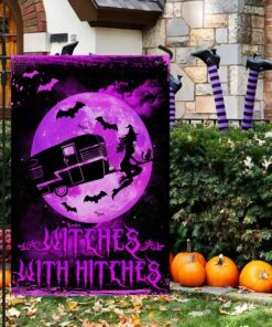 halloween flag witches with hitches tqn488f 3415