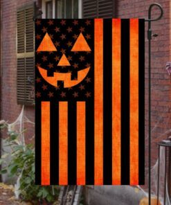 halloween pumpkin american flag tqn449f 1731