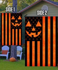 halloween pumpkin american flag tqn449f 2061