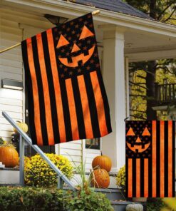 halloween pumpkin american flag tqn449f 2844