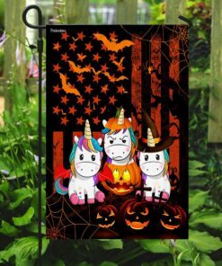 halloween unicorn american us flag 1778