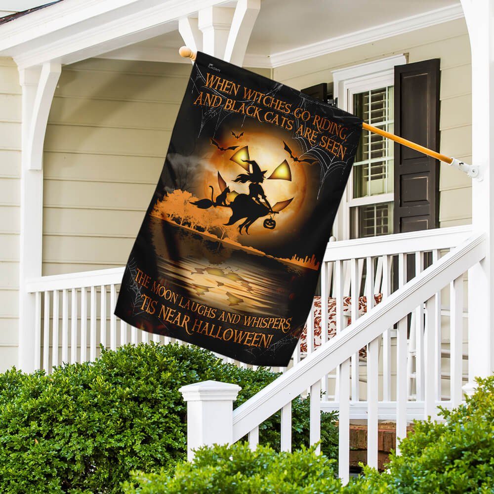 Halloween Witch Flags Flagwix™ 'Tis Near Halloween Flag