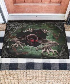 halloween zombie doormat spooky horror tqn451dm 7844