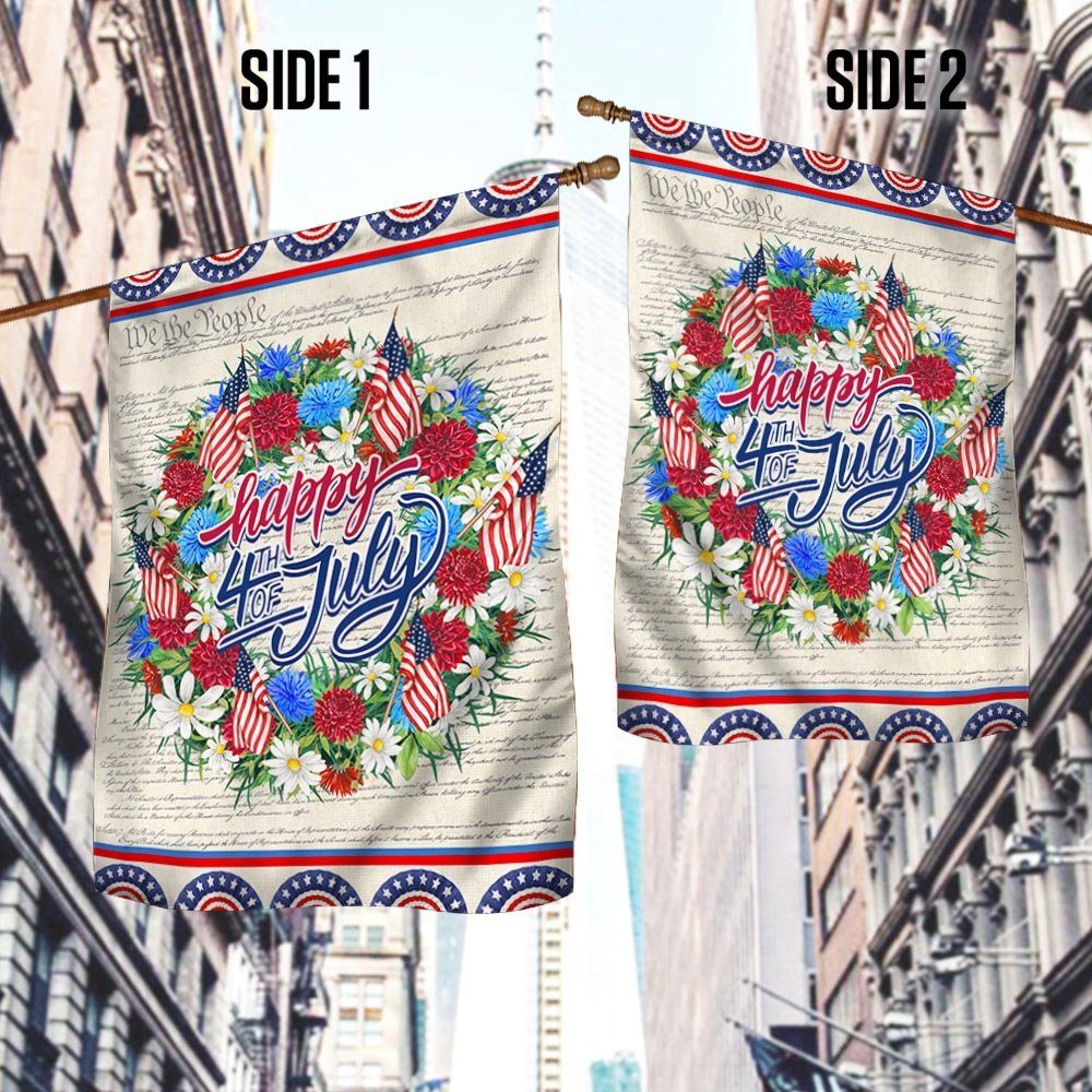 Happy 4th Of July, We The People American Flag TPT850F - Image 2