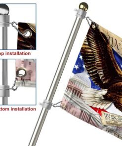 happy 4th of july. american patriot. we the people american eagle flag tpt158gf 1722