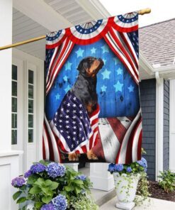 Happy 4th Of July. Rottweiler Patriotic Dog, American Flag TPT898Fv5