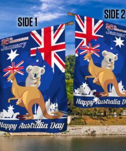 happy australia day 26th january flag mln817f 7094