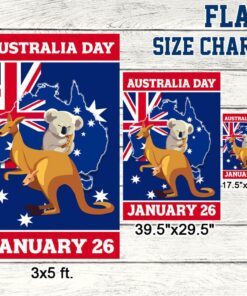happy australia day january 26 flag mln872f 7478