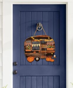 happy camp o ween wooden door sign trl1383wd 7170