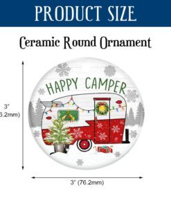 happy campers ceramic ornament mln609ov2 2329