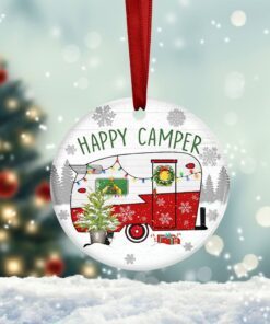 happy campers ceramic ornament mln609ov2 8637