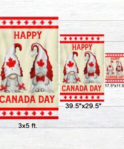 happy canada day gnomes flag tqn1166f 7098