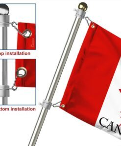 happy canada day grommet flag funny beaver lnt144gf 1151
