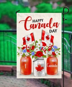 happy canada day patriotic flower flag tqn1203f 1135