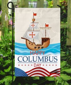 happy columbus day flag tqn420f 8261