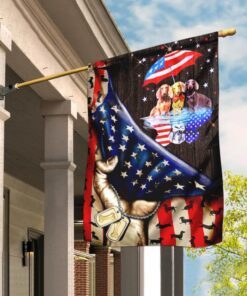 happy dachshund 4th of july flag 6271