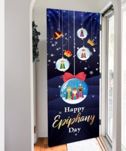 happy epiphany day door cover three wise men lnt798d 2294
