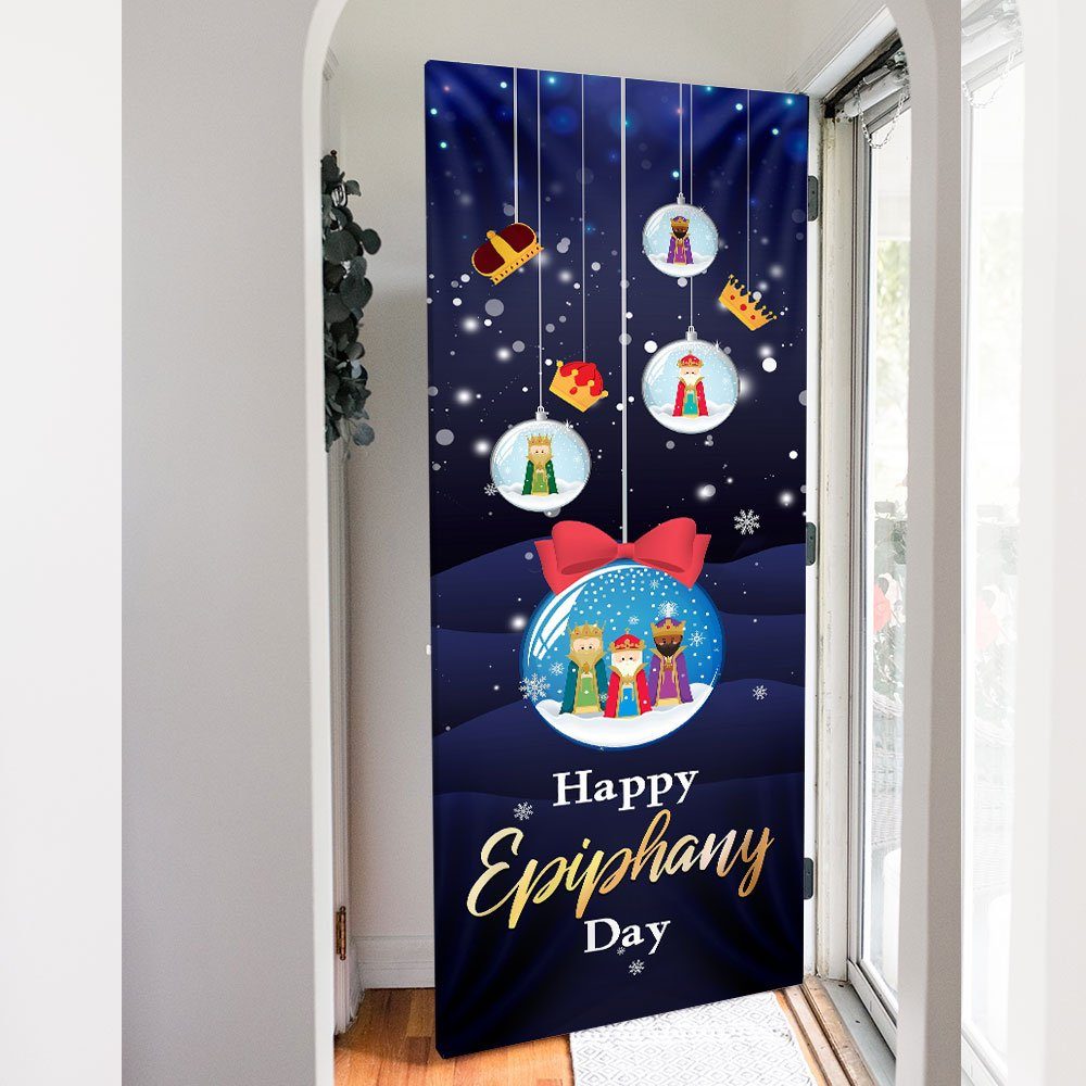 Happy Epiphany Day Door Cover Three Wise Men LNT798D - Image 5