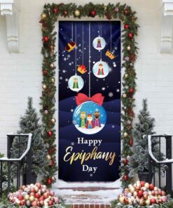 happy epiphany day door cover three wise men lnt798d 6531