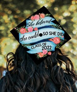 happy graduation. class of 2022, made for greatness graduation cap tpt91gc 3633
