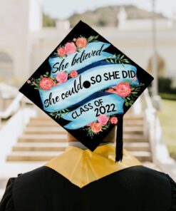 happy graduation. class of 2022, made for greatness graduation cap tpt91gc 3975