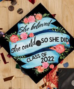 happy graduation. class of 2022, made for greatness graduation cap tpt91gc 5127