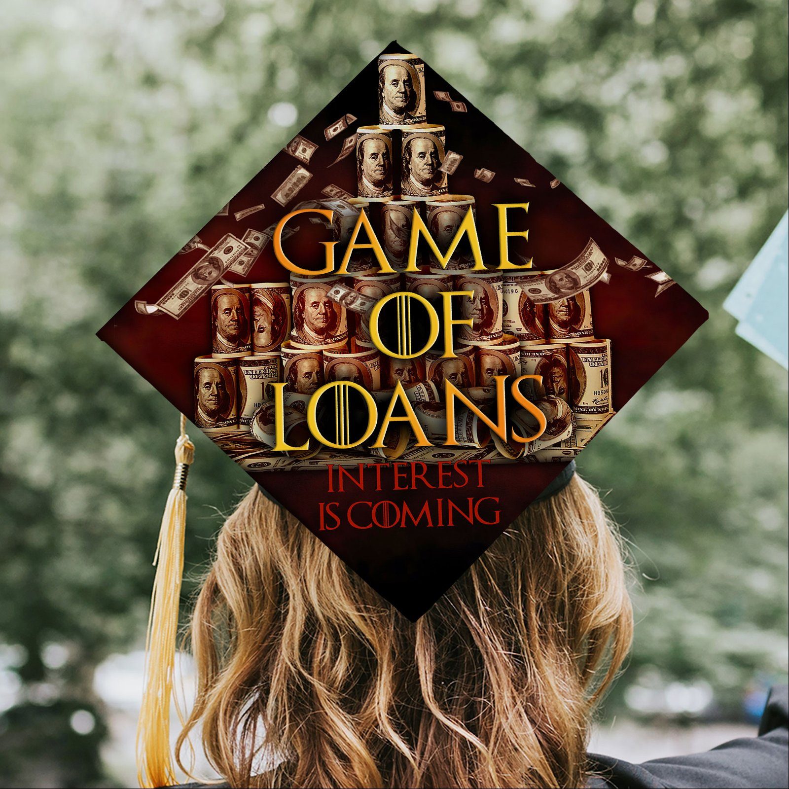 Happy Graduation Class Of 2022 Cap Game Of Loans LNT30GC - Image 4