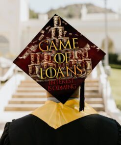 happy graduation class of 2022 cap game of loans lnt30gc 3990