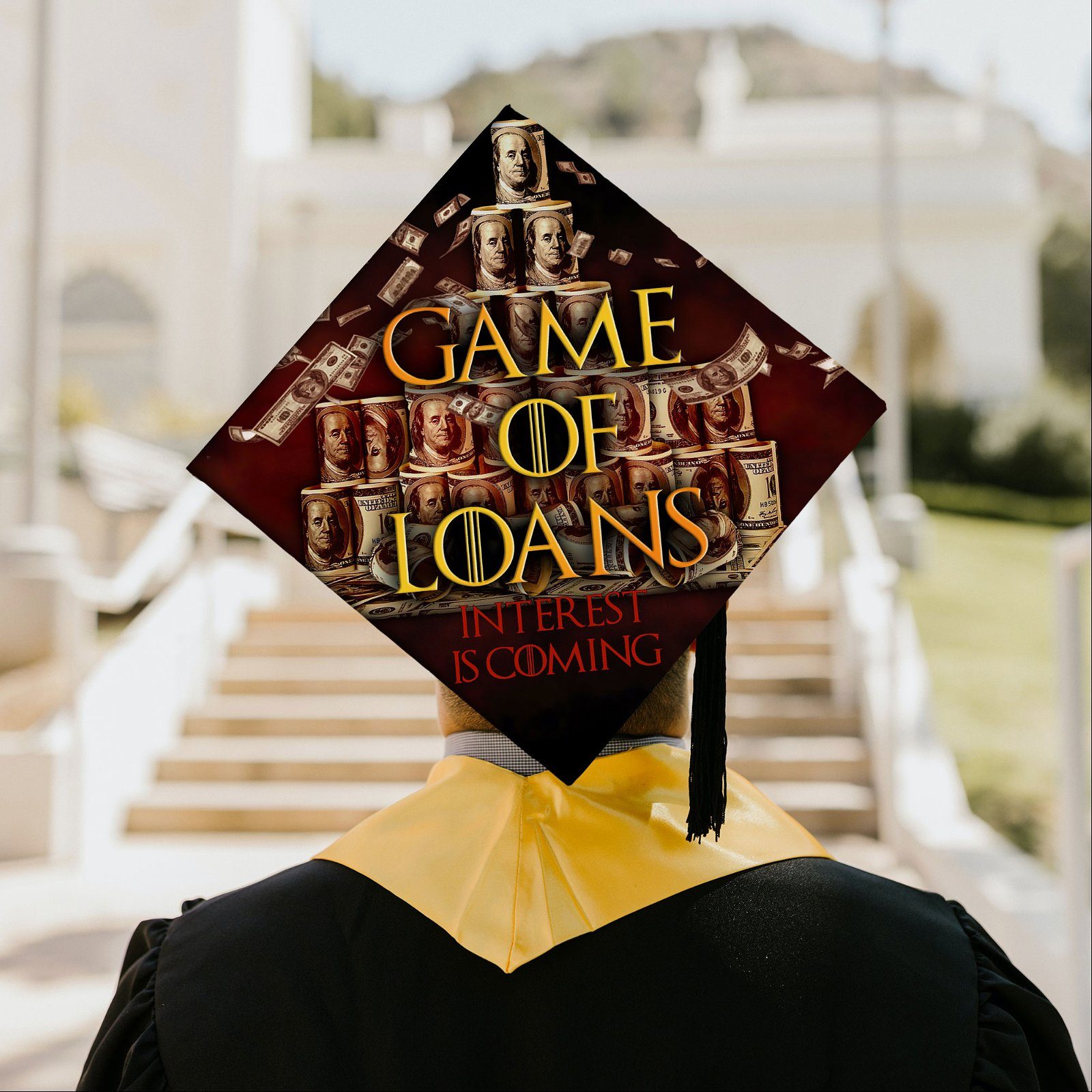 Happy Graduation Class Of 2022 Cap Game Of Loans LNT30GC - Image 6