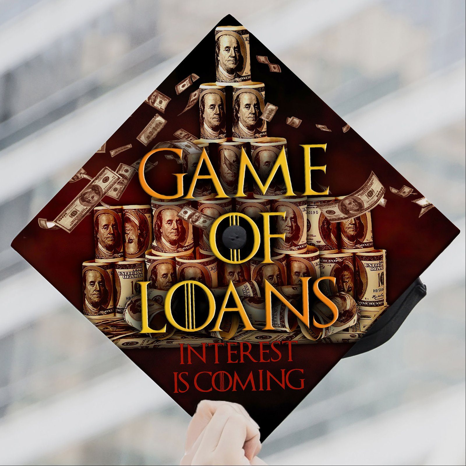 Happy Graduation Class Of 2022 Cap Game Of Loans LNT30GC