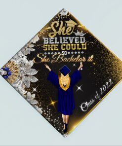 happy graduation girl, class of 2022, she bachelor it graduation cap tpt31gcv1 7507