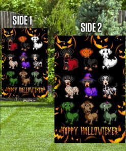 happy hallowiener flag 1346