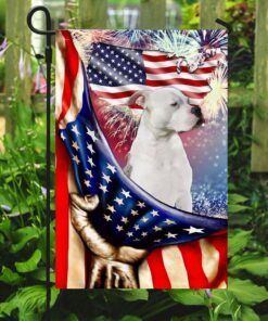 happy independence day american bulldog flag 5383