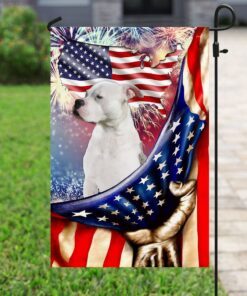 happy independence day american bulldog flag 7114