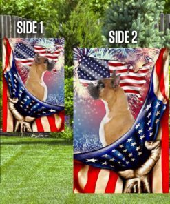 happy independence day boxer flag 8929