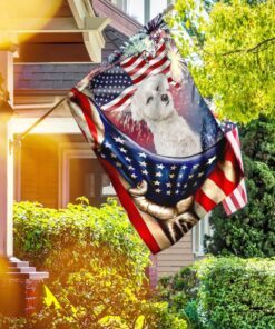 happy independence day curly maltese flag 2287
