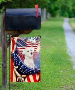 happy independence day curly maltese flag 6357