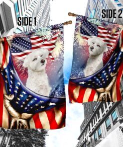 happy independence day curly maltese flag 8594